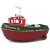 Łódź elektryczna Tugboat zielona 1:72 2.4Ghz RTR - Heng Long 3800-G